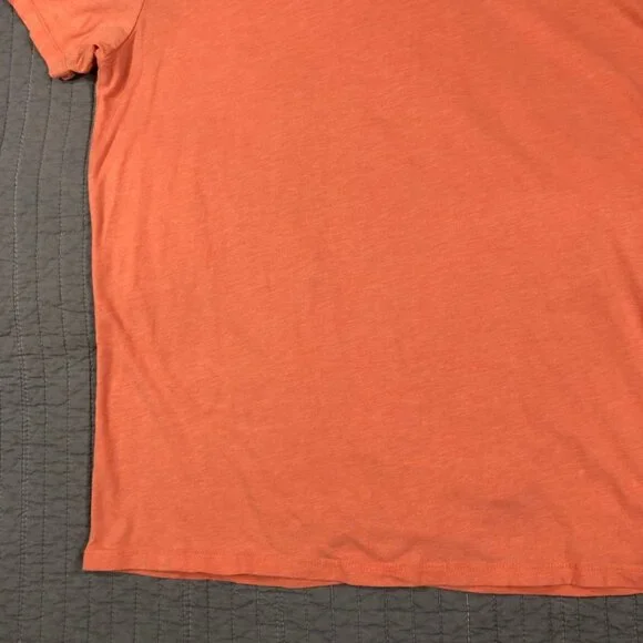 4/$15 Old Navy T Shirt Men Large Tall Coral Soft Washed Tee - Picture 13 of 16
